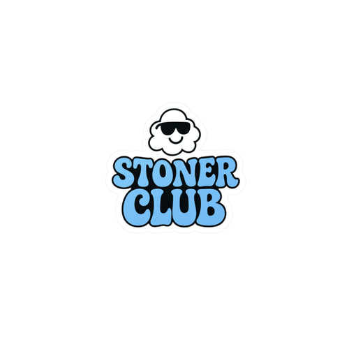 Stoner Club Logo Vinyl Sticker